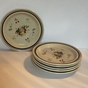 Royal Doulton Lambethware Cornwall dessert or bread plates EUC